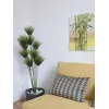 EUROPALMS Planta artificial de papiro, 150 cm, verde, em vaso preto 82600223