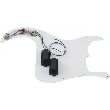 DIMAVERY Pickguard para modelos de baixo elétrico PB, 3 camadas preto 26300210