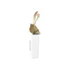 EUROPALMS Cabeça de folha de palmeira seca, dourado, 60 cm 83502362