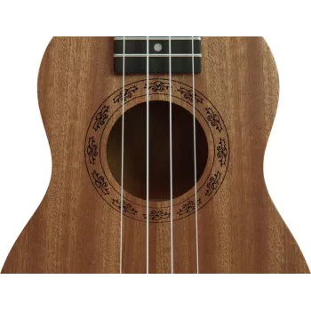DIMAVERY UK-400 ukulele soprano basswood natural 26255830