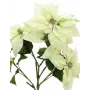 EUROPALMS Arbusto artificial de estrela de Natal, creme, 60 cm 83500433