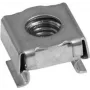 Porca de gaiola M6 ACESSÓRIO para calha de rack AM-6, aço zincado, furo quadrado, encaixe sem ferramentas 30007701