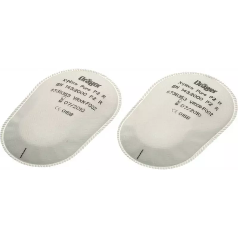 Filtro de partículas Dräger X-plore Pure P2 R baioneta (pack de 2) 6738353