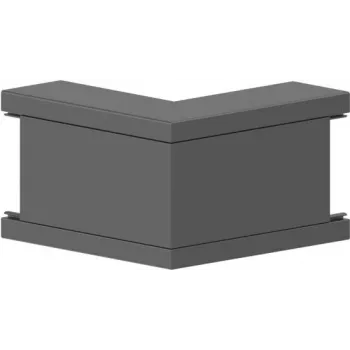 Canto exterior GGK BR 60x110/80-AE 60x110/80 RAL 9005 PVC 12726