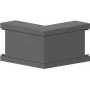 Canto exterior GGK BR 60x110/80-AE 60x110/80 RAL 9005 PVC 12726