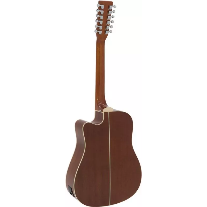 Guitarra acústica western de 12 cordas DIMAVERY DR-612, natural 26231281