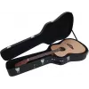 Estojo moldado DIMAVERY para guitarra western, preto (26341022)