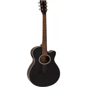 Guitarra western DIMAVERY AW-400, preta 26235089
