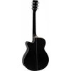 Guitarra western DIMAVERY AW-400, preta 26235089