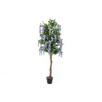 Árvore artificial de chuva dourada (Laburnum) EUROPALMS, violeta, 150cm 82507135