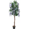 Árvore artificial de chuva dourada (Laburnum) EUROPALMS, violeta, 150cm 82507135