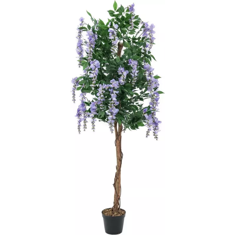 Árvore artificial de chuva dourada (Laburnum) EUROPALMS, violeta, 150cm 82507135