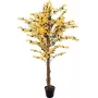 Árvore artificial de forsítia com 3 troncos EUROPALMS, amarela, 150cm 82507102