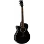 Guitarra acústica dreadnought para canhotos DIMAVERY AW-400, preta 26235090