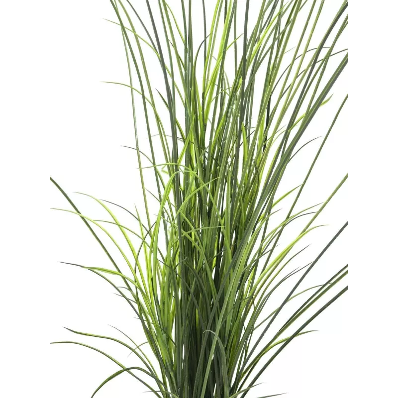 Erva de caniço artificial EUROPALMS, 145cm, verde/castanho, pré-envasada 82600229