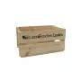 EUROPALMS Caixa de vinho em madeira natural 500x400x300 mm 83502364