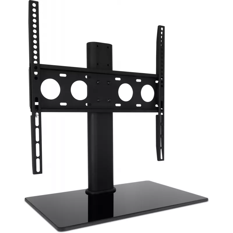 TechniSat Suporte de mesa universal TSAT para TV com base de vidro para televisores de 32-55 polegadas (2021/2787)