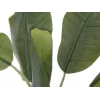 EUROPALMS Planta de bananeira artificial, 100cm, folhas verdes, vaso preto 82509503