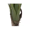 EUROPALMS Planta de bananeira artificial, 100cm, folhas verdes, vaso preto 82509503