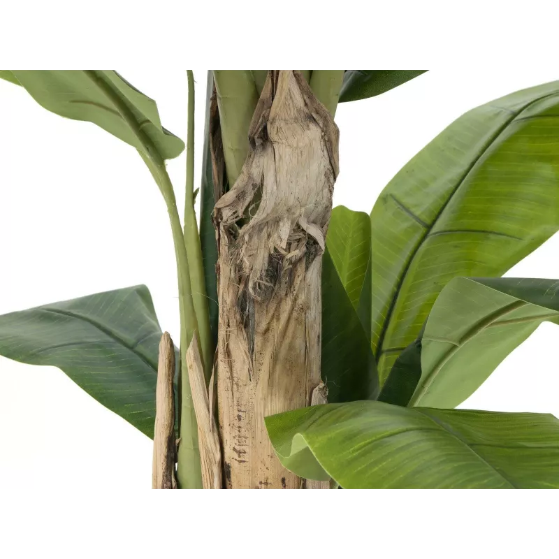 EUROPALMS Bananeira artificial, 170cm, folhas verdes, vaso preto 82509539