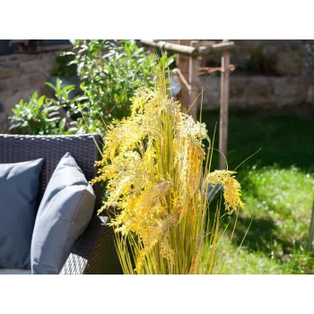 EUROPALMS Feixe de erva de junco artificial, 118 cm 82600136