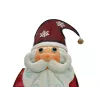 EUROPALMS Figura de Pai Natal em metal vermelho 195cm 83314902