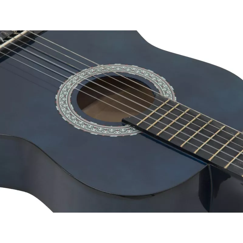 DIMAVERY AC-303 Guitarra clássica 3/4 azul 26242032