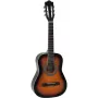 Dimavery AC-303 Guitarra clássica 1/2 Sunburst 535 mm escala 6 cordas