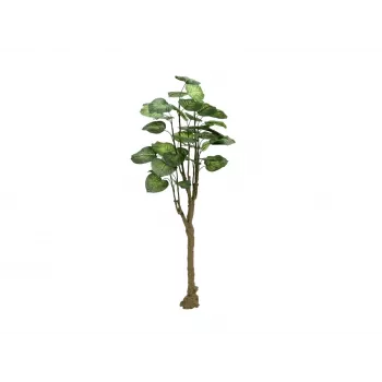 EUROPALMS Pothos Árvore artificial, 150 cm, folhas verdes, vaso preto 82600162