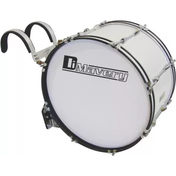 DIMAVERY MB-422 Bombo de marcha 22x12 branco 26010360