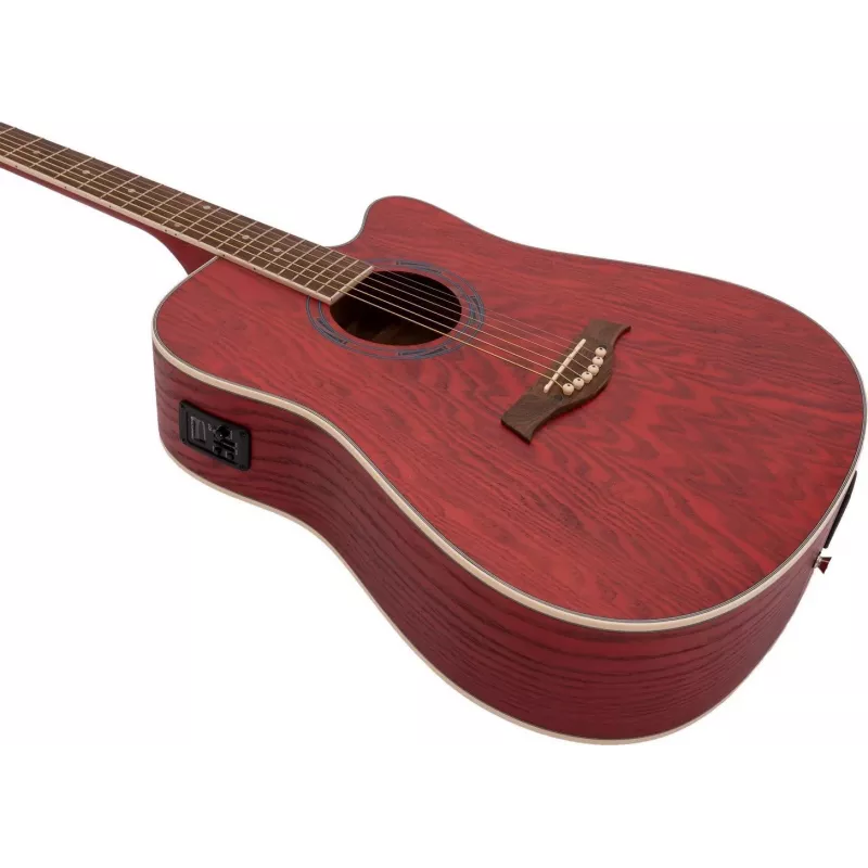 DIMAVERY JK-510 Guitarra acústica, cutaway, veios 26231389