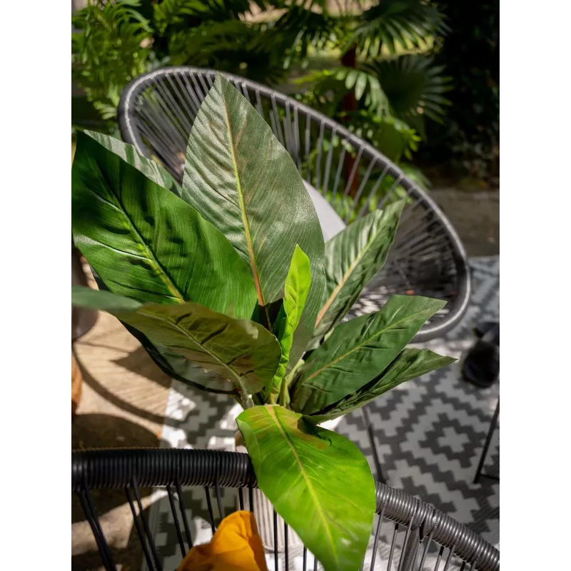 EUROPALMS Arbusto de acelga artificial, 45cm, verde 82508302