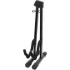 DIMAVERY Suporte de guitarra dobrável preto (26348047)