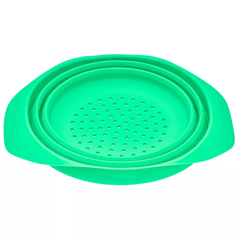 LURCH Passador de silicone dobrável 24 cm verde 210285