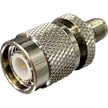 Wittenberg Antennen 102185 Adaptador metálico reto de ficha TNC para conector fêmea SMA