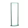 EUROPALMS Coluna informativa, grande, 200x80 cm, frente e verso, prateado 83331740