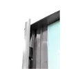EUROPALMS Coluna informativa, grande, 200x80 cm, frente e verso, prateado 83331740