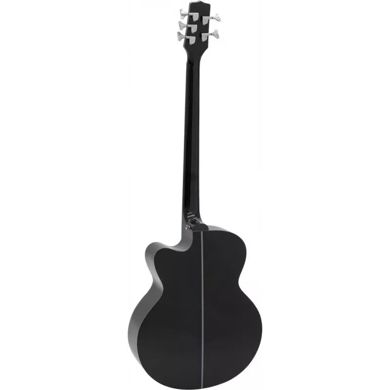 DIMAVERY AB-455 Baixo acústico de 5 cordas, Preto 26224015