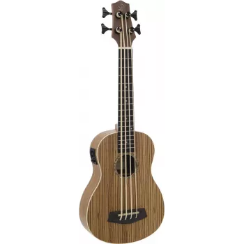 DIMAVERY UK-700 Baixo ukulele, Zebrawood 26255850