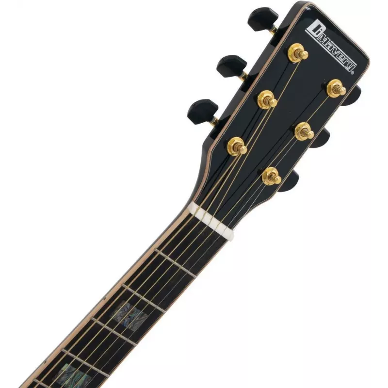 Dimavery STW-85 Guitarra acústica dreadnought com tampo maciço em abeto, Natural 26245081