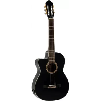 DIMAVERY CN-600L Guitarra de concerto, Preto 26235009