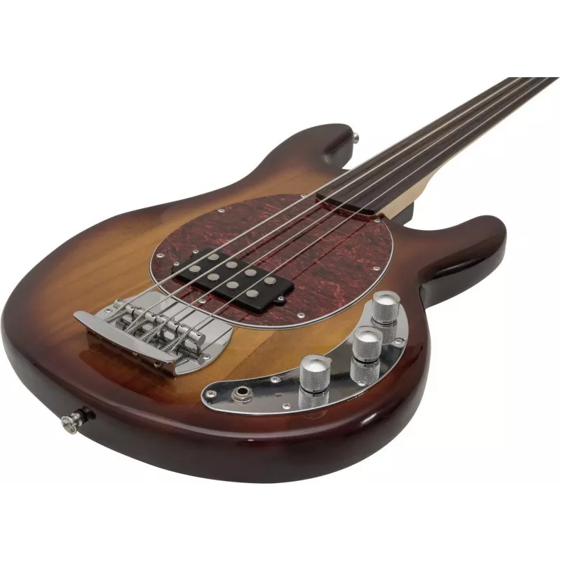 DIMAVERY MM-501 Baixo elétrico, fretless, tobacco 26222080
