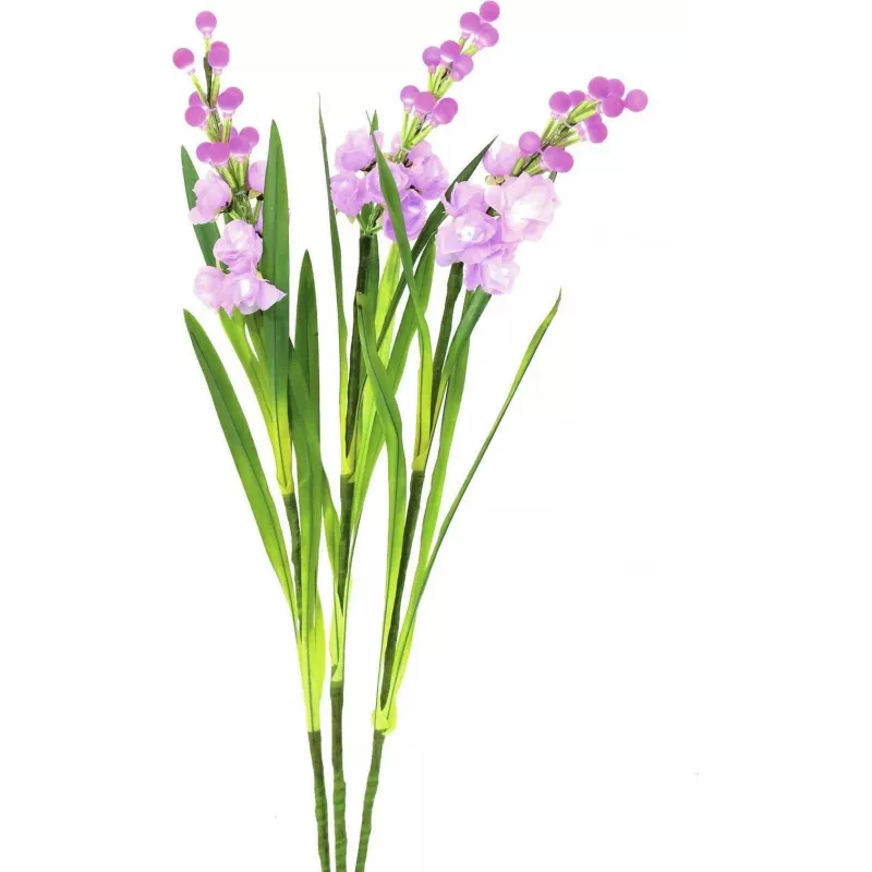 EUROPALMS Jarro-de-água conjunto de 3 com LEDs, Rosa, 85 cm 83330304