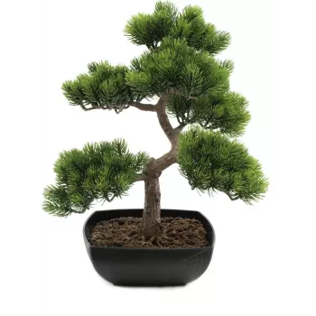 EUROPALMS Planta artificial bonsai pinheiro, 50 cm 82600110