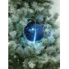 EUROPALMS Bola de Neve LED 15 cm, Azul-escuro 83501247