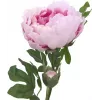 EUROPALMS Ramo de Peónia Classic, Planta Artificial, Rosa, 80 cm 82530210