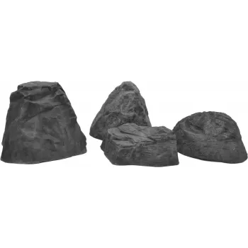 EUROPALMS Rocha Decorativa Celta Fibra de Vidro Pedra Artificial 50x40x30 cm Cinzento/Castanho 83313230