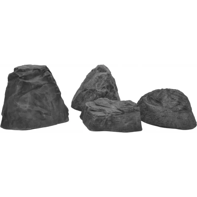 EUROPALMS Rocha Decorativa Celta Fibra de Vidro Pedra Artificial 50x40x30 cm Cinzento/Castanho 83313230