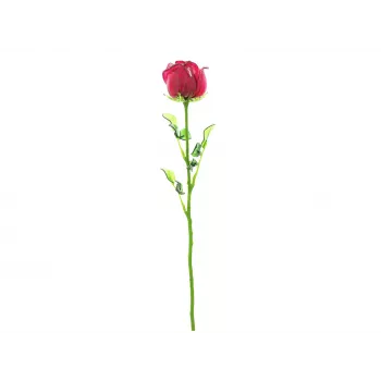 EUROPALMS Flor Artificial Crystal Rose, Borgonha, 81 cm 82600209