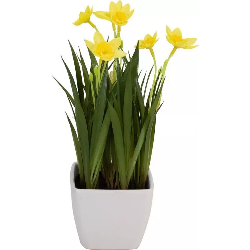 EUROPALMS narciso artificial, 23 cm 82530542